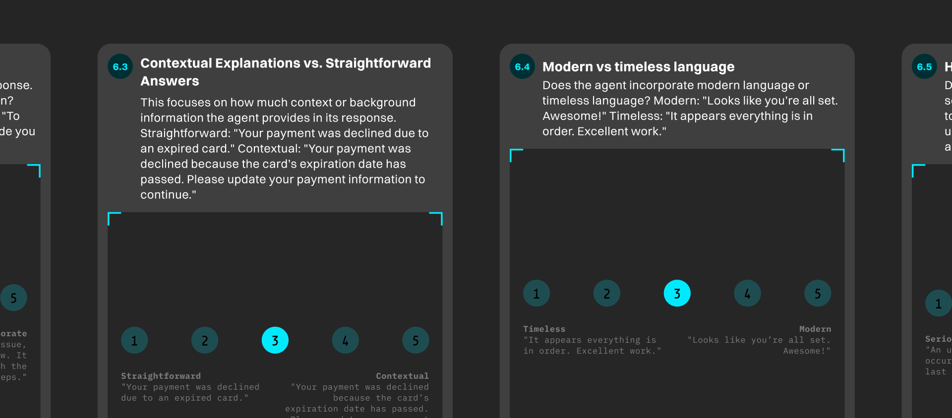 AI Agent design template - communication style